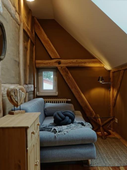 Ferienwohnung Alte Schule Chorin Schorfheide Екстериор снимка