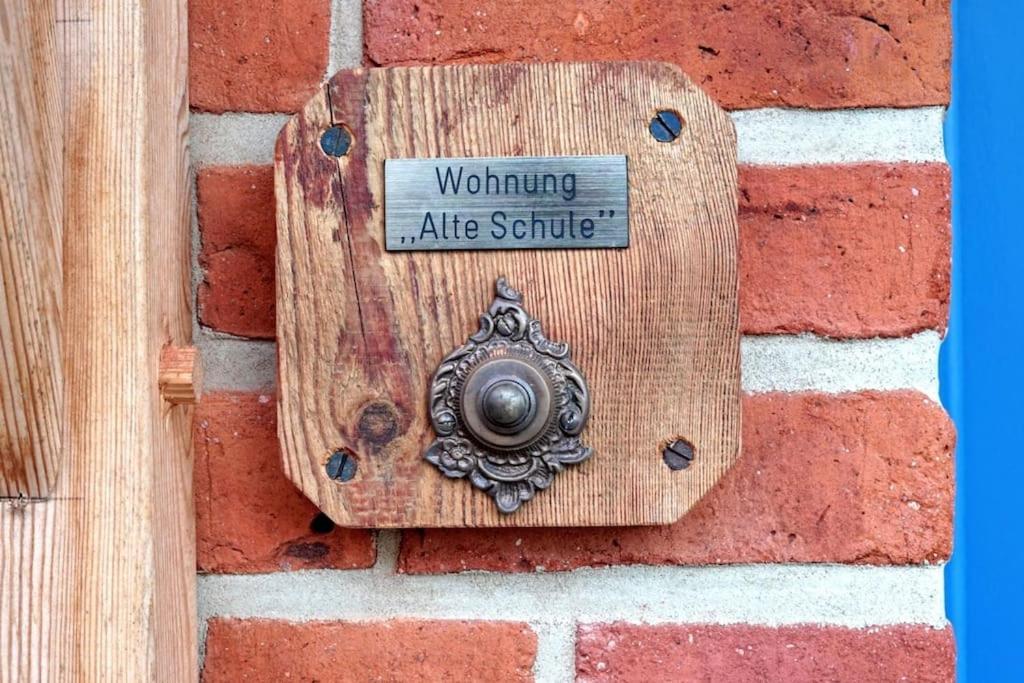 Ferienwohnung Alte Schule Chorin Schorfheide Екстериор снимка